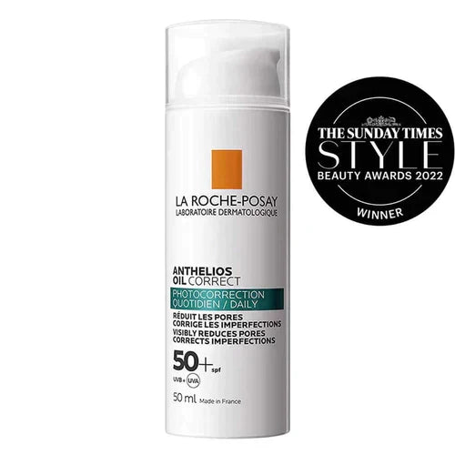 Anthelios Oil Correct Photocorrection Daily Oil Free Fluid SPF 50+