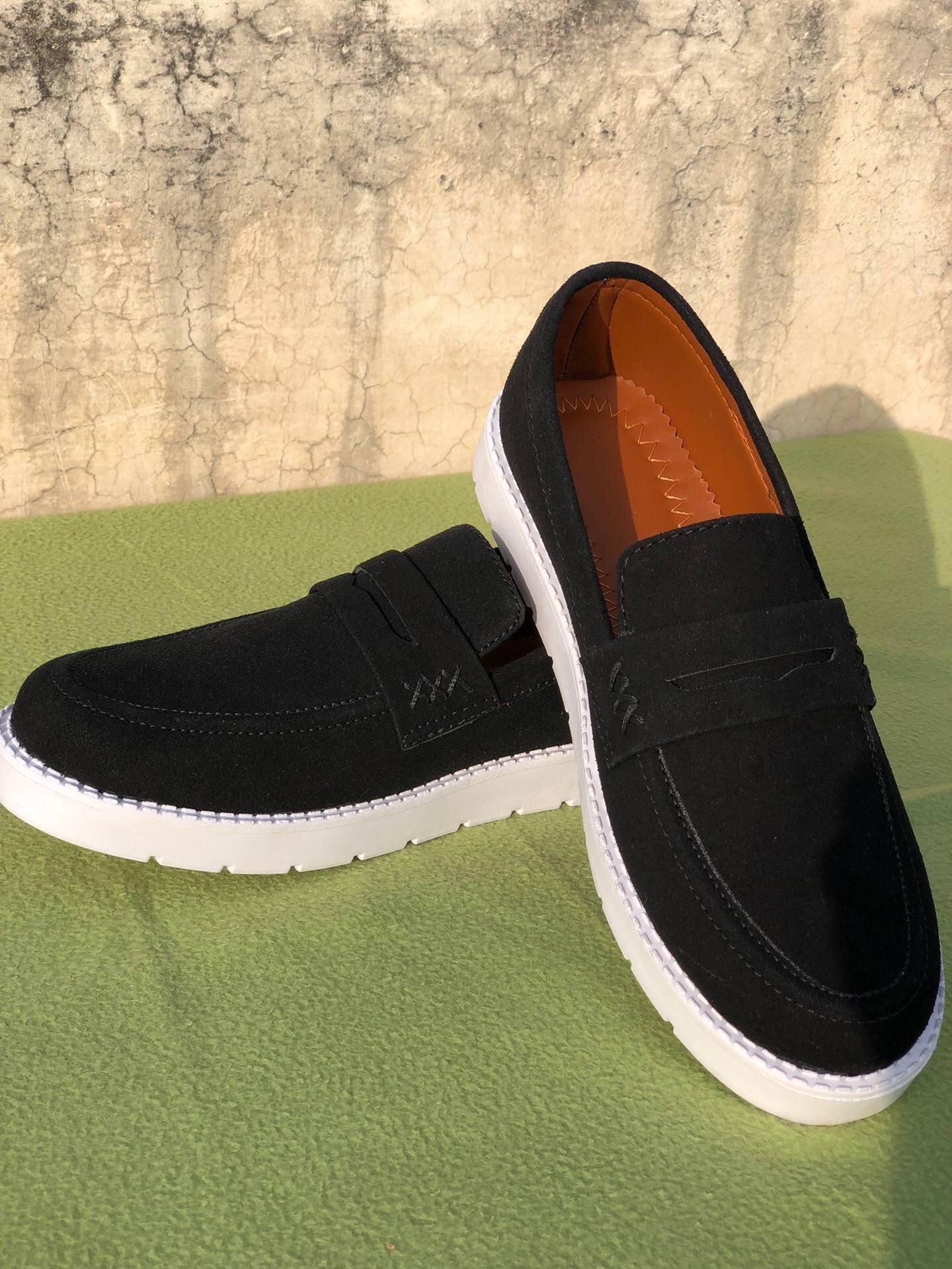 Mens-Suede Loafers