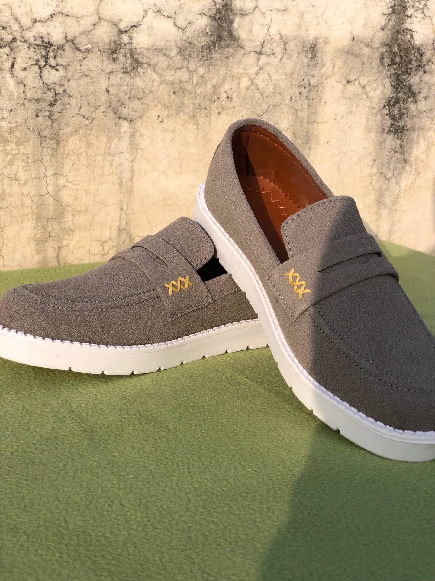 Mens-Suede Loafers