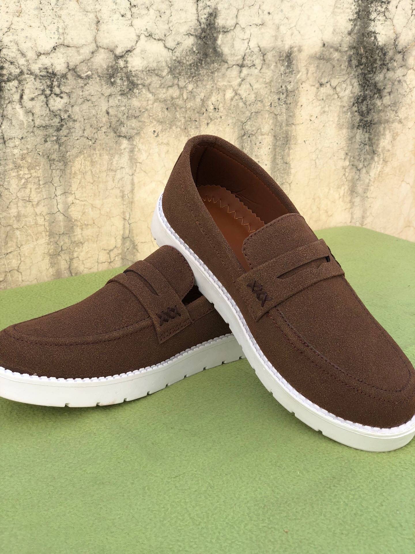 Mens-Suede Loafers