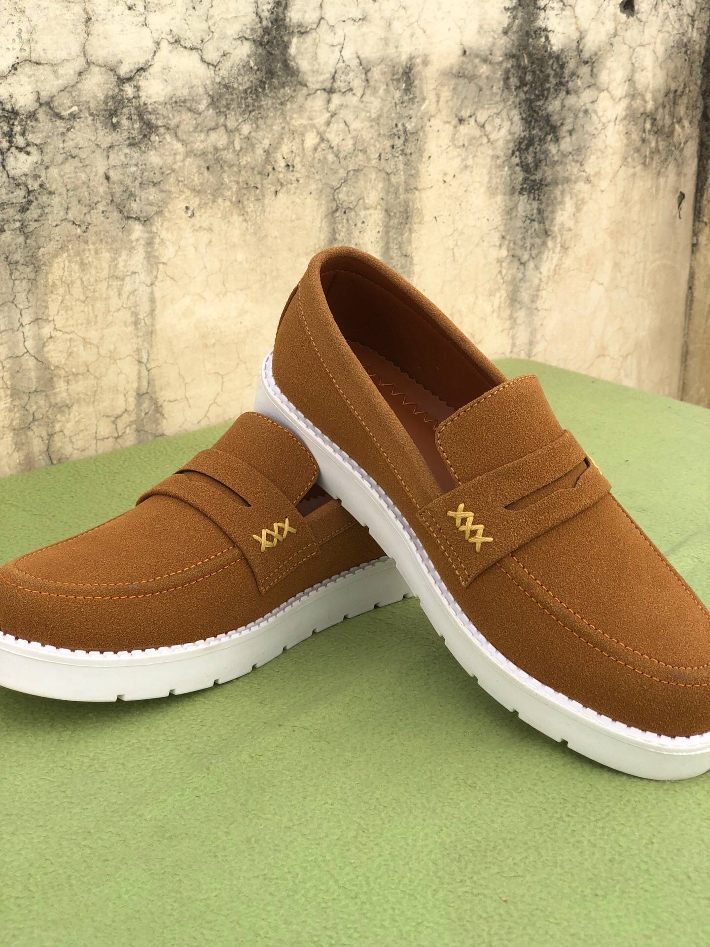 Mens-Suede Loafers