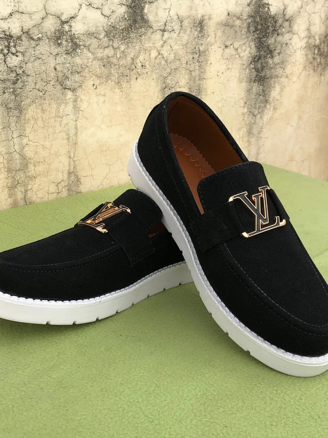 Mens-Suede Loafers